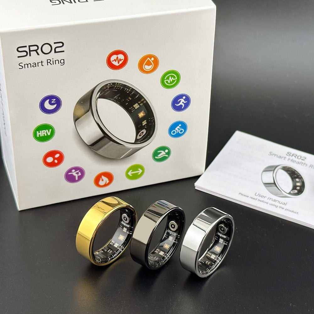 Heart Rate & Oxygen Monitoring Ring  (85% OFF)